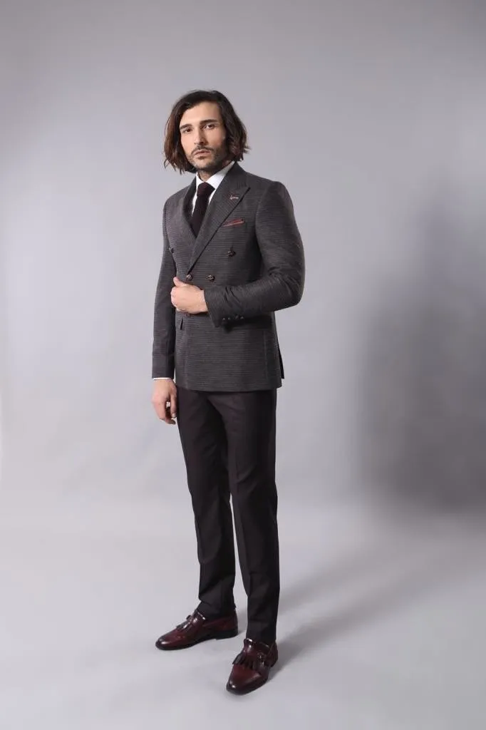 15529 Brown Blazer Jacket