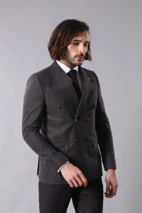 15529 Brown Blazer Jacket