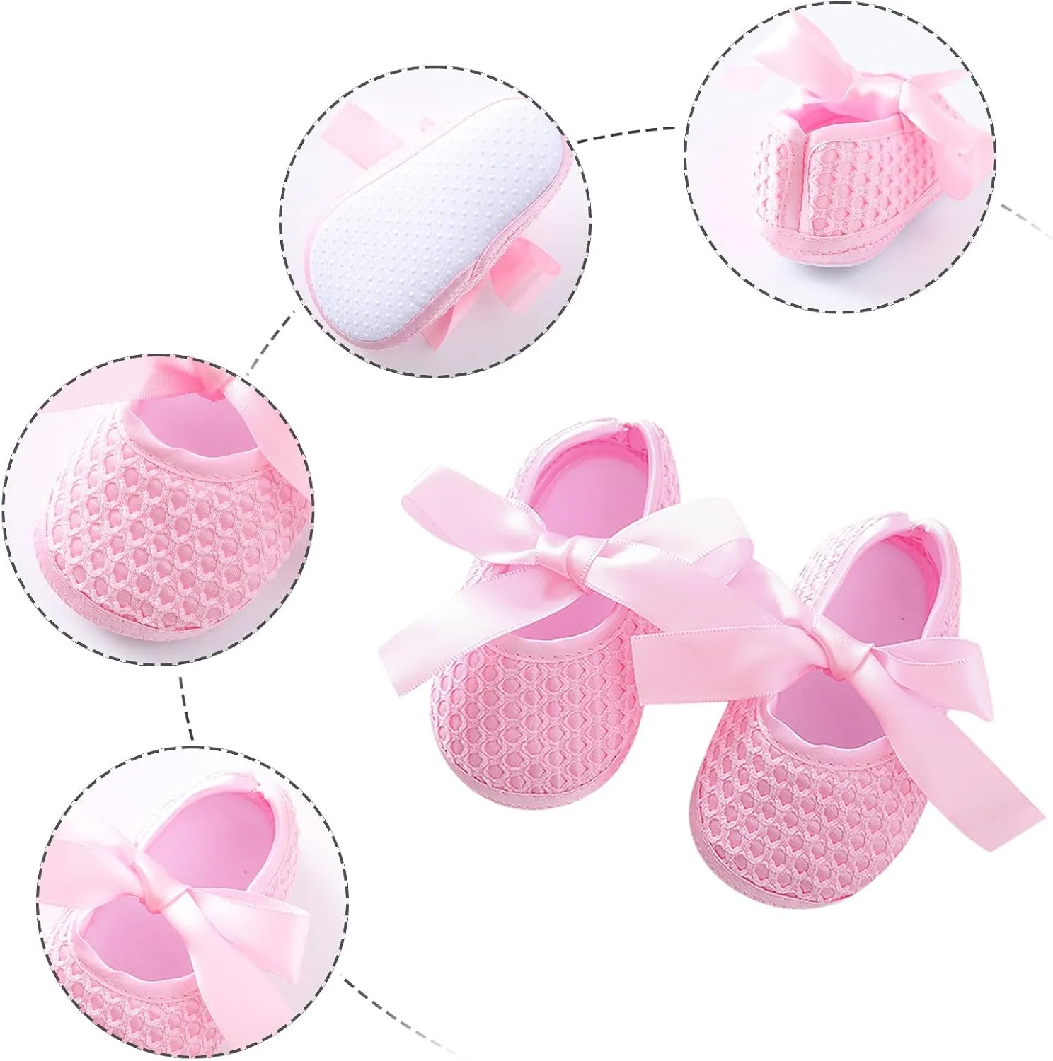Baby Girl Shoes,Boys Tennis Shoes Boys Shoes Breathable First Walkers Shoes Slippers Toddler Girl Dress Shoes