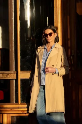 Classic Trench Coat in Camel