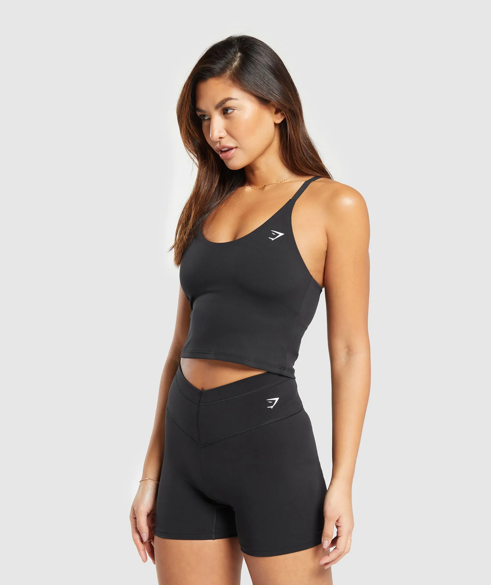 Gymshark Everyday Cami Tank With Shelf - Black