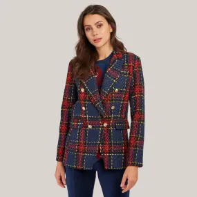 Rene Derhy Marine Jacket | Red Check