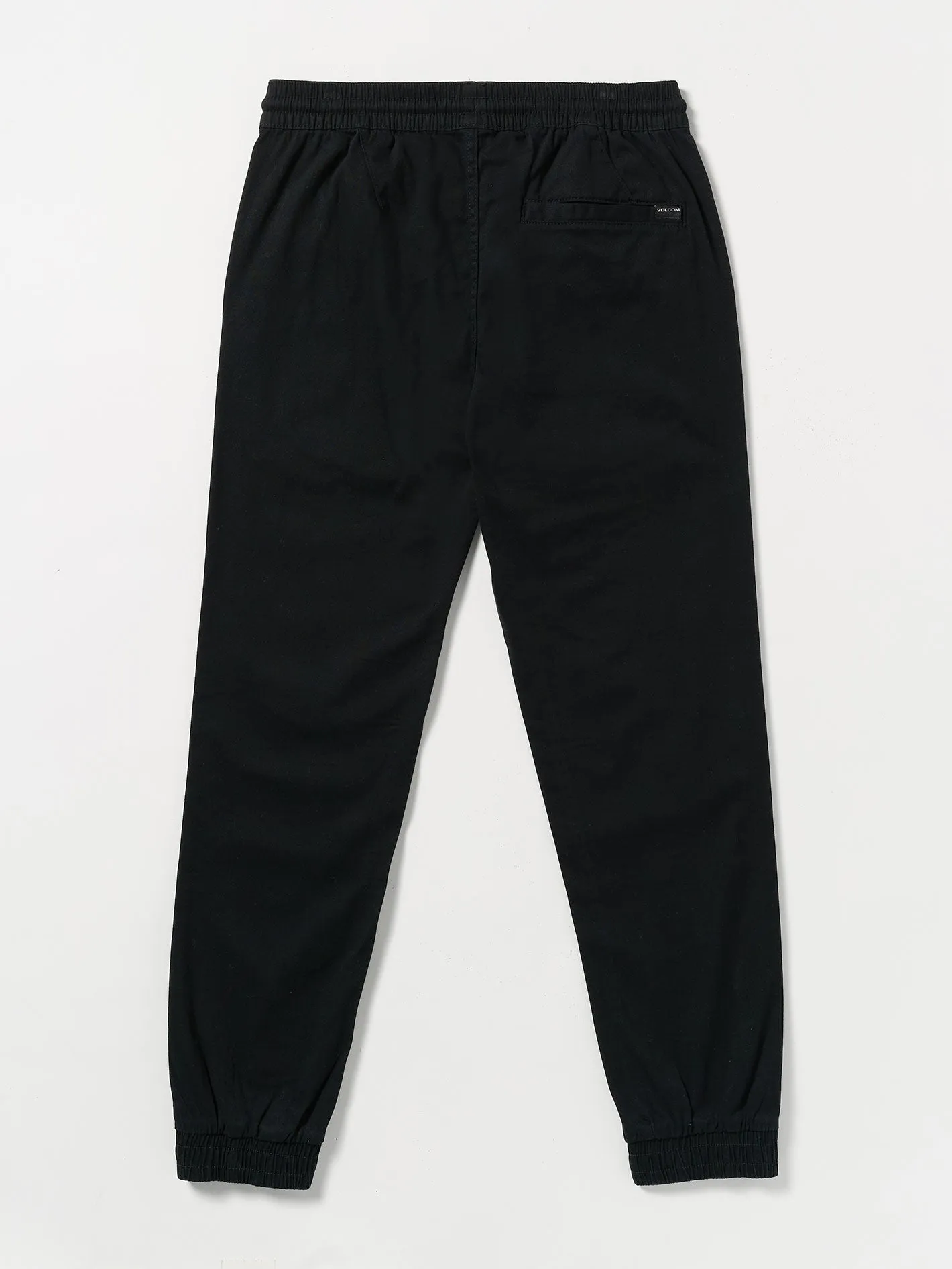 Road Trip Elastic Waist Pants - Black
