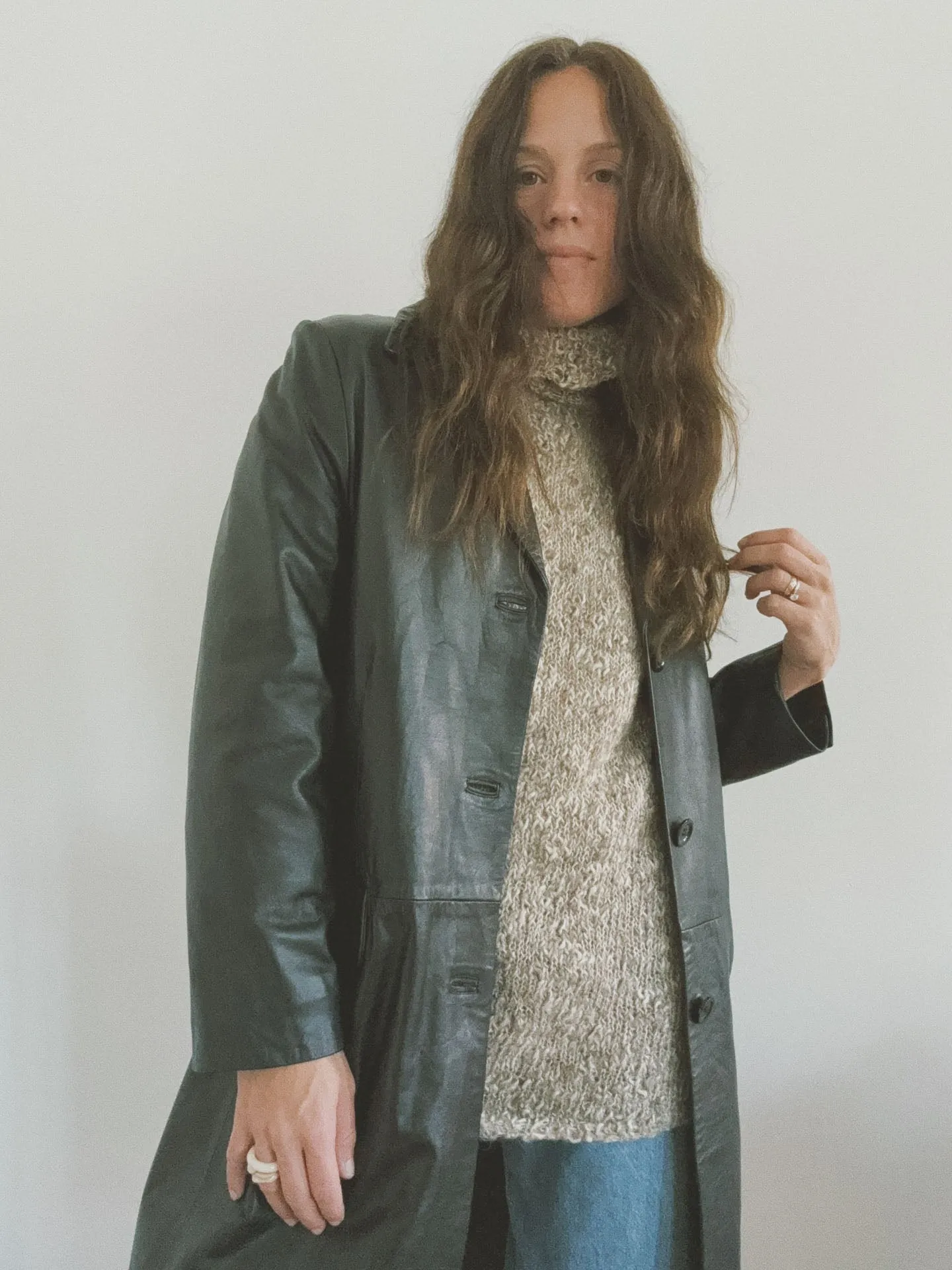 Your Fresh Leather, Black Trench #1